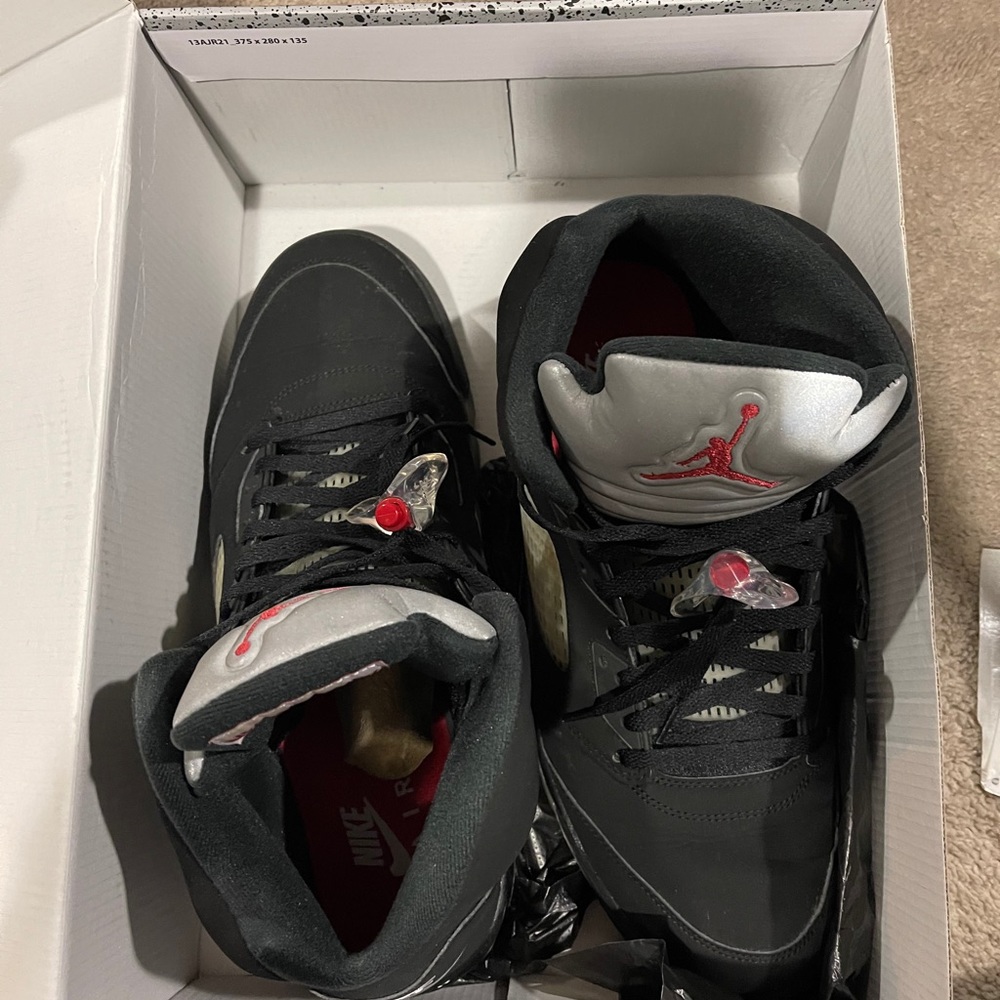 Air Jordan 5 og in a box.